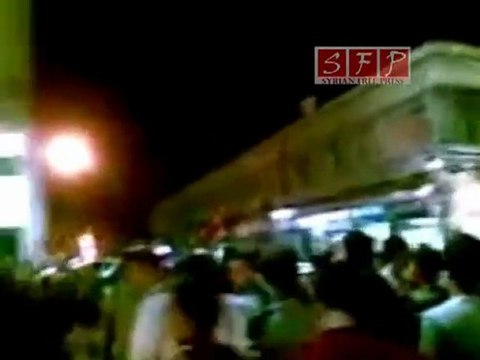 إدلب معرة النعمان مظاهره مسائيه 11-7-2011