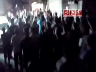 اللاذقية مظاهرة بحي الرمل بثلاثاء المعتقليين 12-7-2011