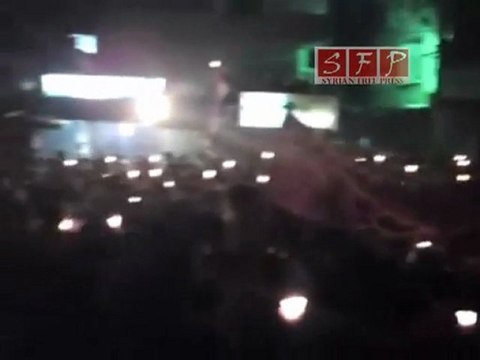 اللاذقية - الرمل الجنوبي مظاهرة شموع 12-7-2011
