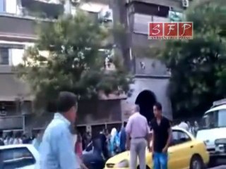 دمشق الميدان - مظاهرة المثقفين السوريين 13-7-2011