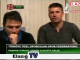 23-01-2012-Spor-Baskan-Gurdal-Gumus-Elazig-e-Geldi-Haberi