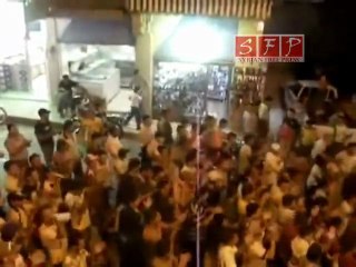 إدلب - بنش مظاهرات ليلية في 13-7-2011