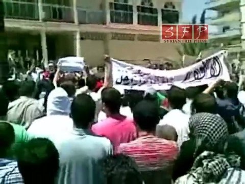 ‫حمص الوعرمظاهرات جمعة أسرى الحرية 15-7-2011