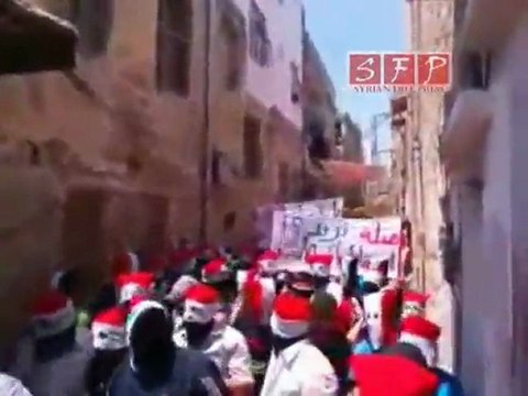 مظاهرات جبلة جمعة أسرى الحرية 15-7-2011