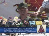 Capturan a 5 presuntos paramilitares en Táchira