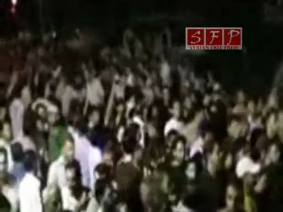 وفد حرستا في خيمة عزاء برزة 17-7-2011