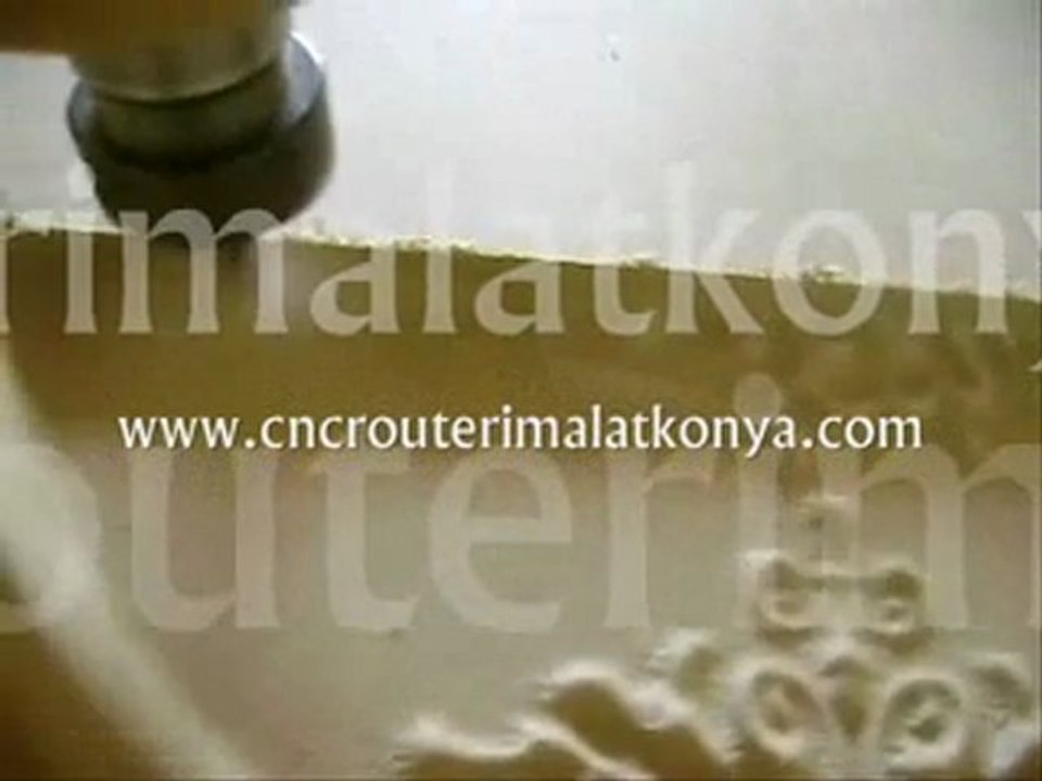 CNC ROUTER  3 BOYUTLU İŞLEME