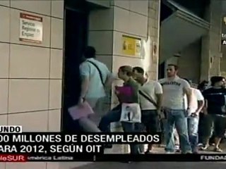 OIT vaticina 200 millones de nuevos desempleados en 2012