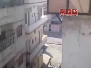 حمص اشتياح الخالدية بالدبابات واطلاق نار 19-7-2011
