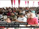 Jóvenes músicos venezolanos ofrecen recital de flauta