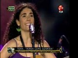 Competencia: Natalia Contesse - Mira como Sonríen - Violeta Parra - Festival Huaso 2012