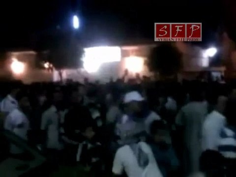 الحسكة رأس العين - مظاهرة مسائية 5-8-2011