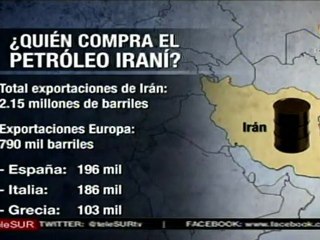 España, Italia y Grecia los más afectados por embargo a Irán