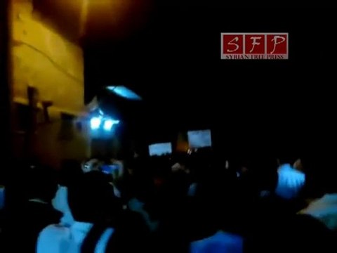 مظاهرة ليلية بحي القدم دمشق 26-7-2011