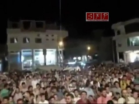 فري برس - ادلب بنش مسائية 16 رمضان 16-8-2011
