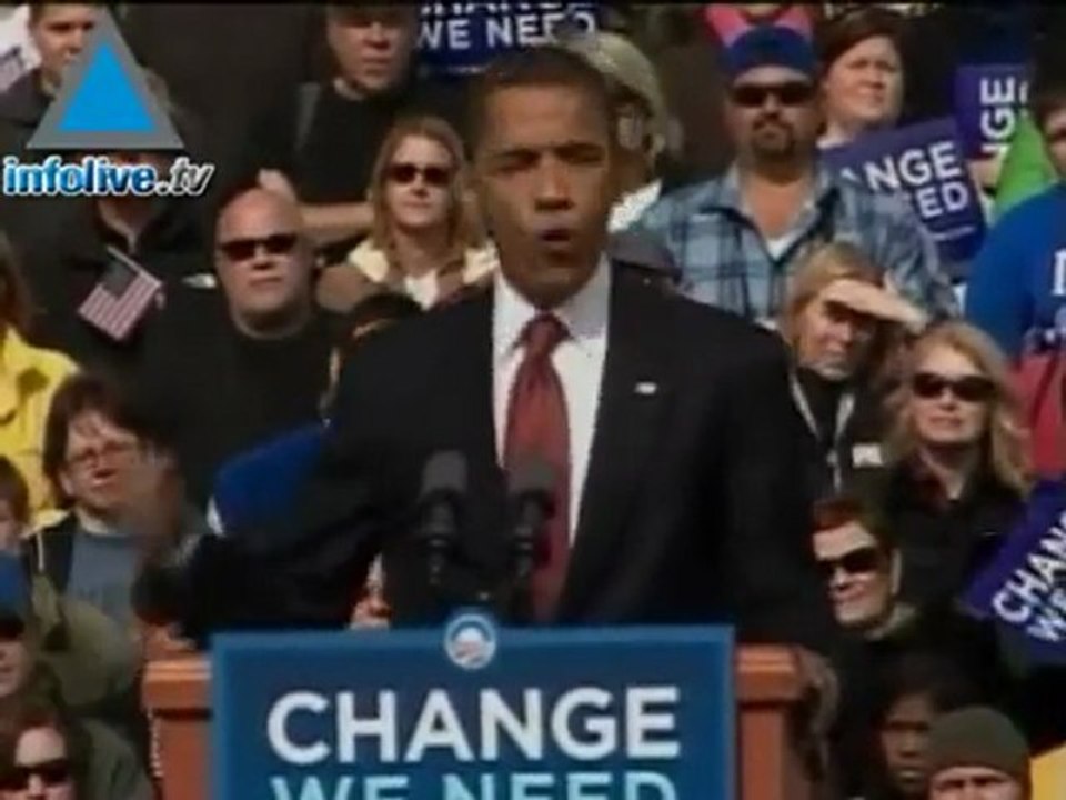 Barack Obama Leads Over John McCain As Election Day Begins