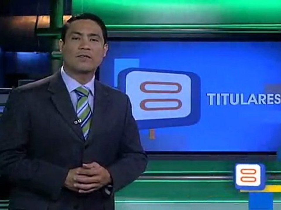 Titulares de "El Observador" de RCTV, Venezuela. Lunes 23 de Enero de 2012