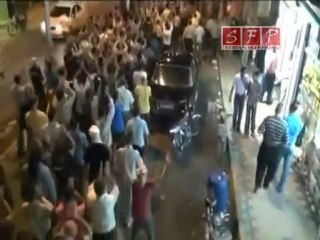 فري برس   ادلب مظاهرة  بعد العشاء 1 9 2011