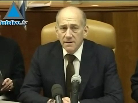 Infolive.tv Headlines: Ehud Olmert calls Barack Obama to dis