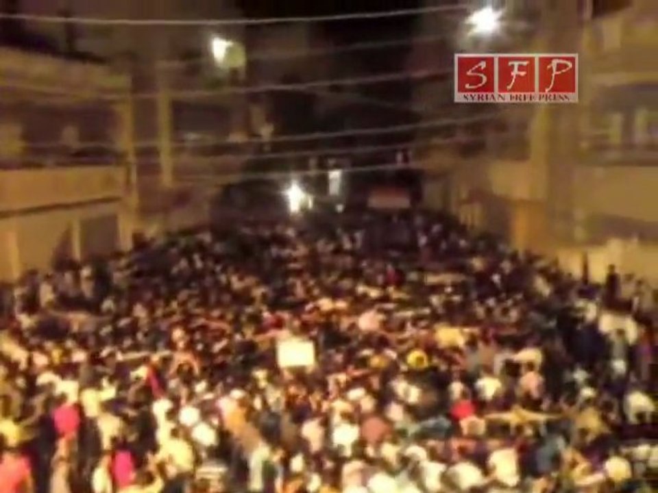 فري برس   حمص خالدية مسائية 1 ايلول وين عرب الله1 9 2011