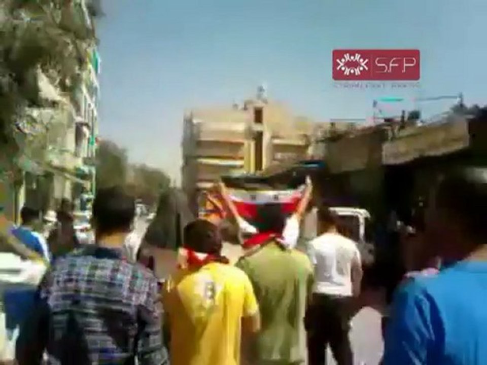 فري برس   حماة مظاهرة ابطال حي الحميدية 16 9 2011