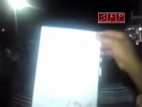 فري برس حوران تسيل مظاهرة مسائية في 6 9 2011