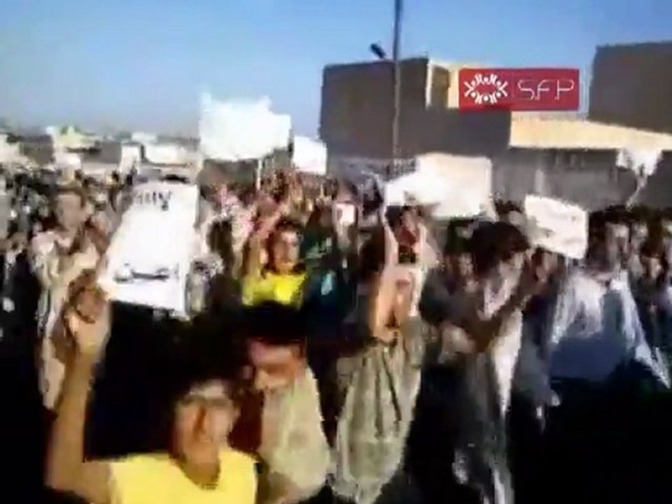 فري برس   تلمنس  جمعة ماضون حتى إسقاط النظام   16 9 2011