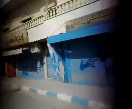 فري برس درعا الصنمين اضراب عام يشل حركة المدينة تماما 23 10 2011 ج1