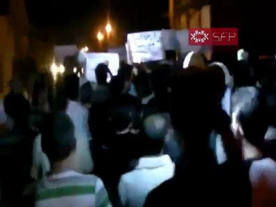 فري برس   مظاهرة حي القدم بدمشق تطالب بعدم الدراسة و التدريس حتى يسقط الرئيس 19 9 2011