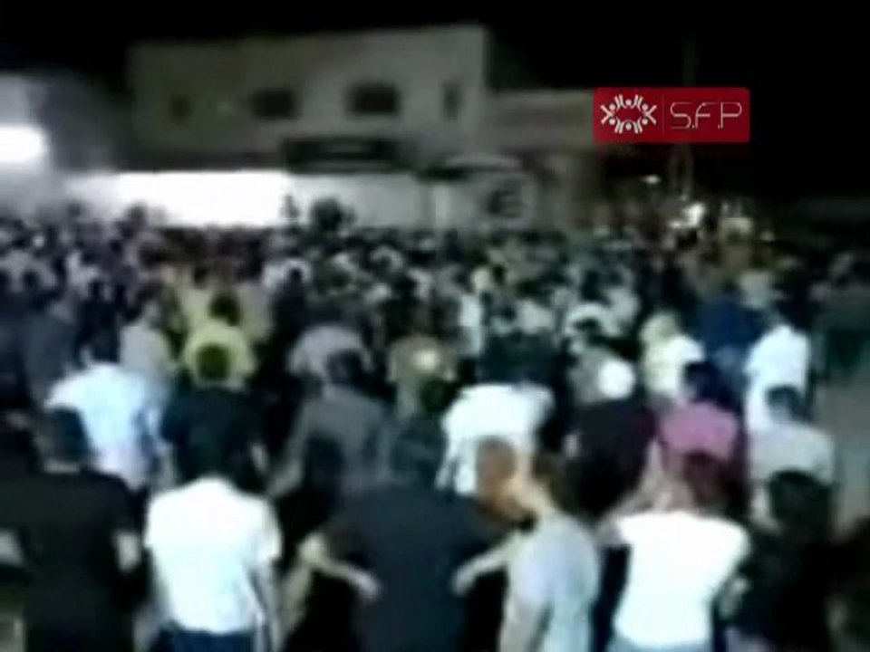 فري برس   درعا   الجيزة    مسائيات ثلاثاء الوفاء لهرموش 20 9 2011