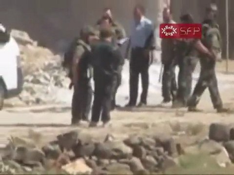 فري برس الجيزة درعا اقتحام قوات الأمن و الجيش للبلدة 24 09 2011