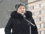 Светлана Пеунова. Митинг в Москве 22 января