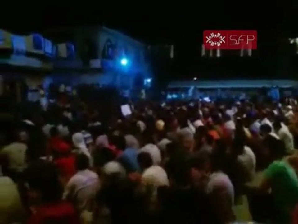 فري برس   حمص القصير مسائية الشعب يريداعدام الرئيس رائع 28 9 2011