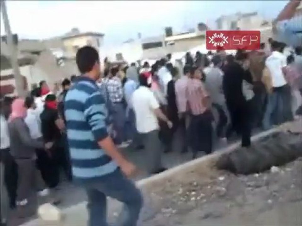 فري برس   حلب   تل رفعت    ثلاثاء نصرة تل رفعت وعندان 27 9 2011