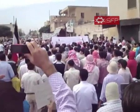فري برس حلب تل رفعت جمعة النصر لشامنا ويمننا 30 9 2011