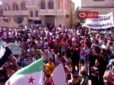 فري برس   درعا ناحتة مظاهرات الاحرار للمطالبة باسقاط النظام 3 10 2011