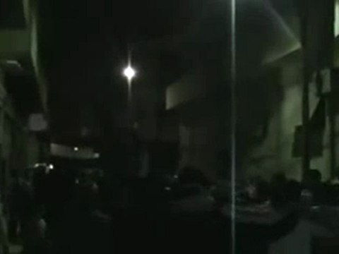 فري برس حمص حي القرابيص و جورة الشياح مسائية 23 10 2011 ج2