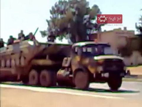 فري برس ادلب خان السبل اقتحام قوات الجيش للبلدة وتمركز الدبابات فيها 4 10 2011