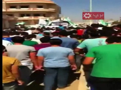 فري برس حوران ناحته مظاهرة جمعة المجلس الوطني 7 10 2011