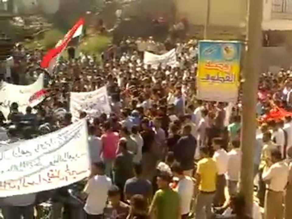 فري برس   حوران إبطع مظاهرة جمعة المجلس الوطني في 7 10 2011