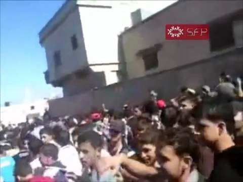 فري برس حوران الحارة مظاهرة جمعة المجلس الوطني 7 10 2011