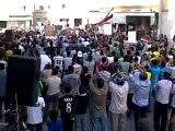 فري برس   حوران    الحراك مظاهرة تأييد أخوتنا الاكراد 8 10 2011