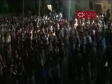 فري برس   حمص ديربعلبة مظاهرة مسائية حاشدة نصرة لمشعل تمو 8 10 201
