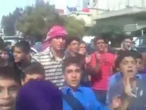 فري برس ادلب كفر نبل مظاهرة طلابيه 9 10 2011
