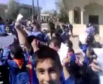 فري برس   حوران خربة غزالة   مظاهرة طلابية   الأحد 9 10 2011