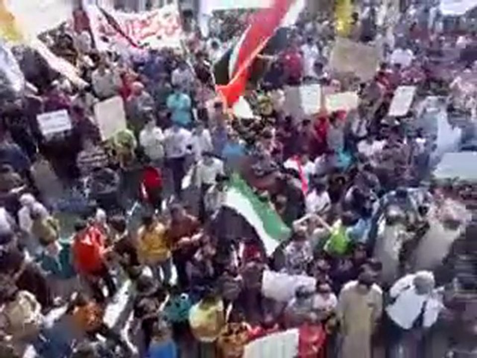 فري برس   ادلب الدير الشرقي جمعة أحرار الجيش14 10 2011