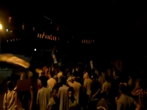 فري برس سوريا بدها حرية مسائية الغوطة حمص 16 10 2011