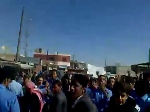فري برس إدلب سنجار مظاهرة طلابية 20 10 2011 ج3