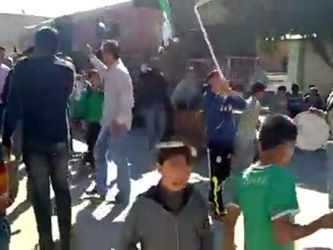 فري برس مدينة الدرباسية جمعة شهداء المهلة العربية 21 10 2011