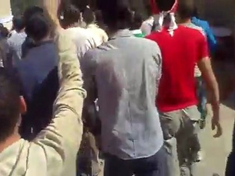 فري برس ريف دمشق داريا مظاهرة جمعة شهداء المهلة العربية 21 10 2011 ج2